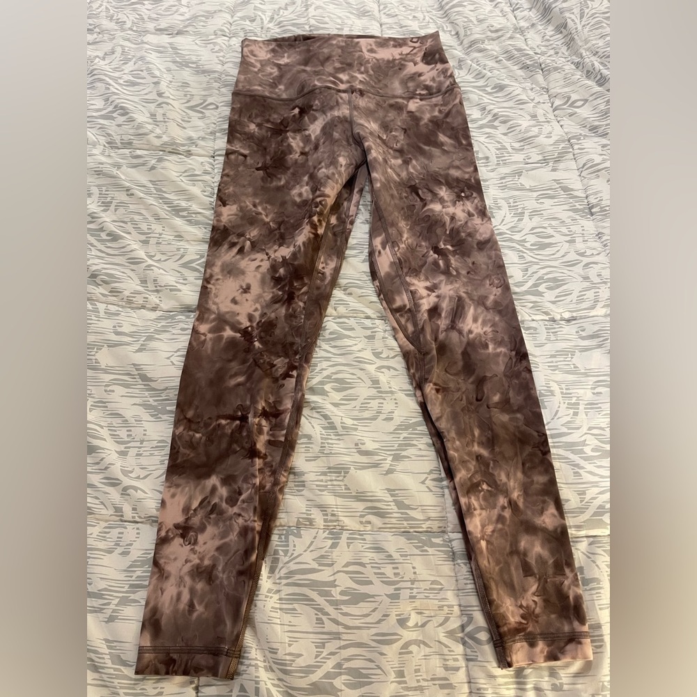 Align Super High Rise 28” Diamond Dye Mink Berry Lunar Rock Shadow Grey NWOT